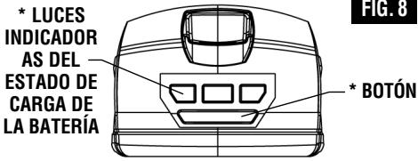 SKIL 2898 - LUCES INDICADORAS DEL ESTADO DE CARGA DE LA BATERIA (BATERIA SB18B-LI) - 1
