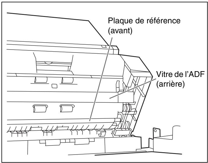 PANASONIC KV-S7075C - Nettoyage des plaques de référence et des vitres de l'adf - 2