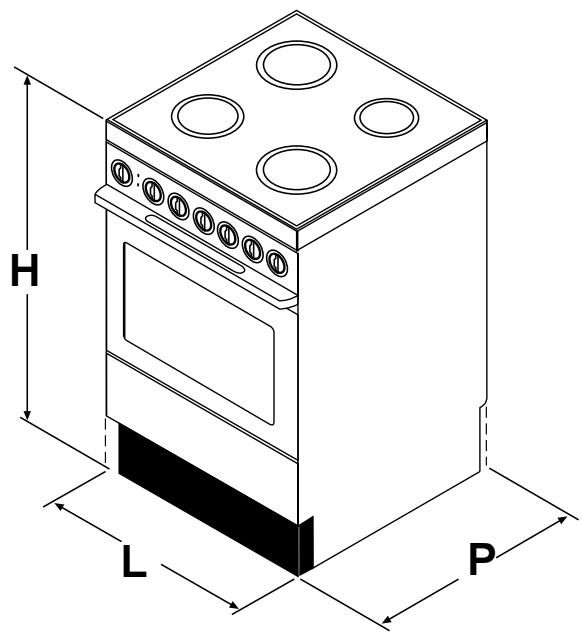 ZANKER KRV6601 - Dimensions des appareils - 1