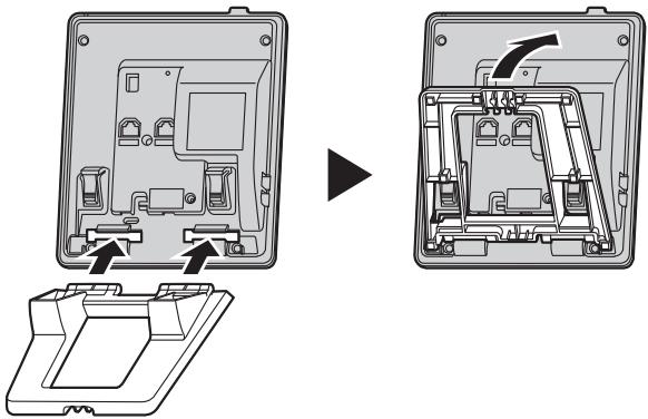 PANASONIC KX-HDV130 - Attacher le Support - 1