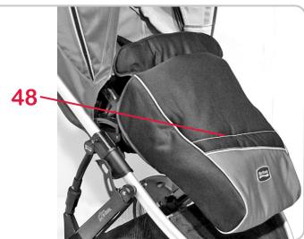BRITAX B-DUAL & B DUAL - Pose du coupe-vent Pour fixer le coupe-vent 48, professionnel comme suit : - 5