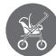 BRITAX B-DUAL & B DUAL - Utilisation avec la coque pour bébé -Travel System - 1