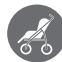 BRITAX B-DUAL & B DUAL - Pour relever le repose-pied 23,    proceder comme suit : - 1