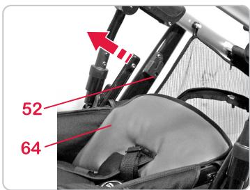 BRITAX B-DUAL & B DUAL - Pourretirerledeuxieme sigeede poussette64,proceder comme suit: - 3