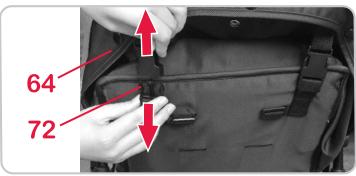BRITAX B-DUAL & B DUAL - Pour régler le deuxième siege de pousette 64, procéder comme sult. - 1