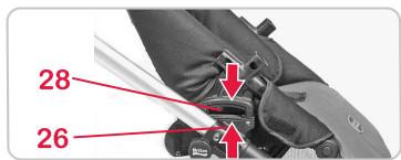 BRITAX B-DUAL & B DUAL - Pour monter le panier 32,proceder comme suit: - 3