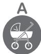 BRITAX B-DUAL & B DUAL - NacelleSouple de la naissance jusqu'à 9 kg - 1