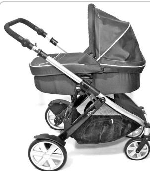 BRITAX B-DUAL & B DUAL - en tant que Travel System avec coque pour bébé de la naissance jusqu'à 13 kg - 1