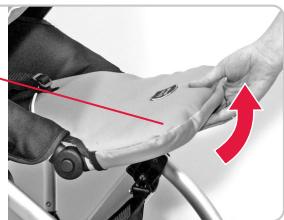 BRITAX B-DUAL & B DUAL - Pour relever le repose-pied 23,    proceder comme suit : - 2