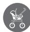 BRITAX B-DUAL & B DUAL - Fixation de la coque pour bébé - 1