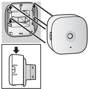 PANASONIC KX-HNS102EX2 - De adapter voor wandmontage gebruiken - 3