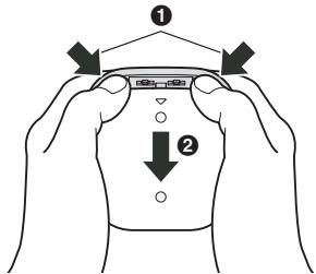 PANASONIC KX-HNS102EX2 - Utilisation de l'adaptateur de montage mural - 1