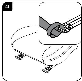BRITAX MAX-WAY - Instalación del asiento infantil (orientado en el sentido contrario al de la marcha) en el asiento delantero - 6