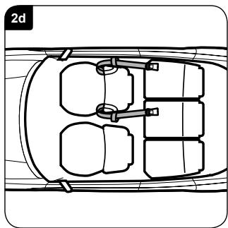 BRITAX MAX-WAY - Installeren van uw kinderzitje (achterwaarts gericht) aan de zijkant op dechterbank - 4