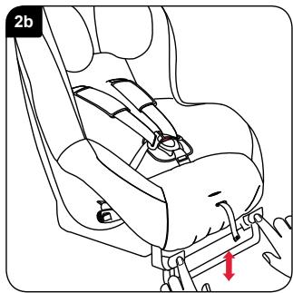 BRITAX MAX-WAY - Regolazione del poggiatesta - 2