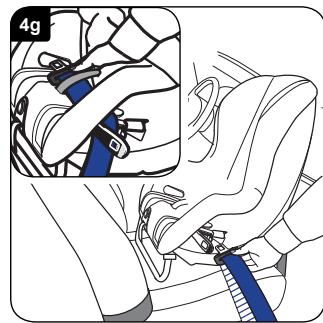 BRITAX MAX-WAY - Installerer votre siège infant (dos à la route) sur le siège arrêté central - 17