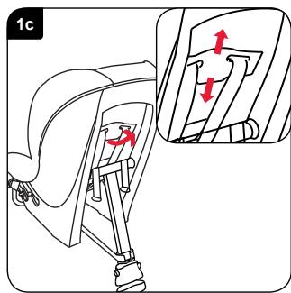 BRITAX MAX-WAY - Réglage de la ceinture - 2