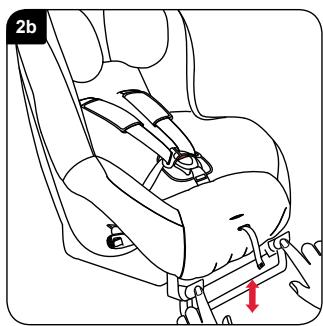 BRITAX MAX-WAY - Montar o assento para criança (virado paraTRS) no banco lateral traseiro - 2