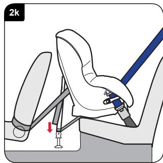 BRITAX MAX-WAY - Montar o assento para criança (virado paraTRS) no banco lateral traseiro - 11