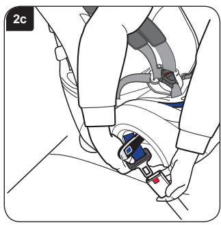BRITAX MULTI TECH II - Installation of your child seat (positioned backward) in a rear vehicle seat - 3