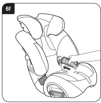 BRITAX MULTI TECH II - Tilpasning av barnesetet - 4