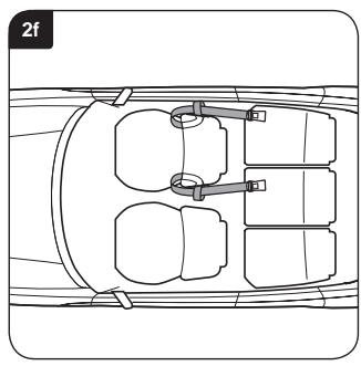 BRITAX MULTI TECH II - Montering af barnesaedet (bagudrettet) på et bagsaede - 6