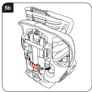 BRITAX MULTI TECH II - Turvaistuimen asennus (kasvot menosuuntaan) turvavyöllä - 2