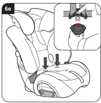 BRITAX MULTI TECH II - Adjusting the child seat - 3