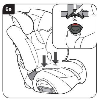 BRITAX MULTI TECH II - Turvaistuimen asettaminen paikoilleen - 3