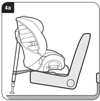BRITAX MULTI TECH II - Installation of your child seat (positioned backward) in a front seat - 1