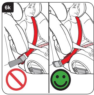 BRITAX MULTI TECH II - Adjusting the child seat - 9