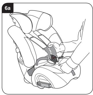 BRITAX MULTI TECH II - Installation of your child seat (facing forward) with seatbelts for adults - 1