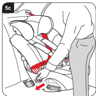 BRITAX MULTI TECH II - Einbau Ihr's Kindersitzes (vorwärts gerichtet) mit Sitzgurten - 3