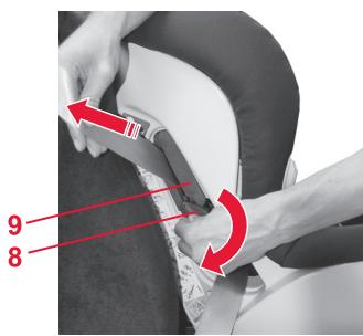 BRITAX VERSAFIX - liste de vérification montage correct - 2