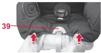 BRITAX VERSAFIX - Retrait de la housse - 1