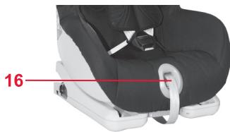 BRITAX VERSAFIX - Montage des sangles (gauche et droite) - 1