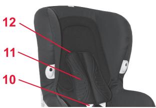 BRITAX VERSAFIX - Remise en place de la housse - 4