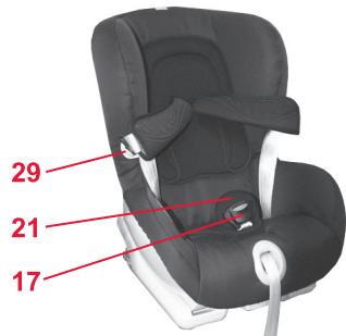 BRITAX VERSAFIX - Attacher l'enfant - 1