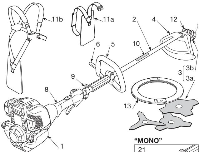 STIGA SB435HD - ÉTIQUETTE MATRICULE - 1