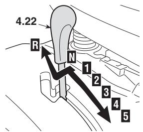 STIGA SC8414B,  SC9812B,  SC10216B - LEVIER DE CHANGEMENT DE VITESSE - 1