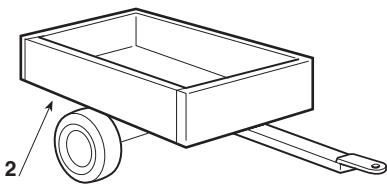 STIGA SC8414B,  SC9812B,  SC10216B - REMORQUE - 1