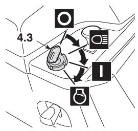STIGA SC8414B,  SC9812B,  SC10216B - INTERRUPEUR A CLÉ - 1
