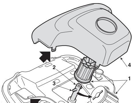 STIGA SC8414B,  SC9812B,  SC10216B - INSTALLATION DU VOLANT - 1