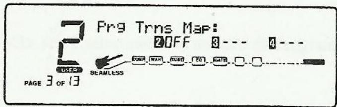DIGITECH 2120 ARTIST - Carte des programmes (en transmission) - 1
