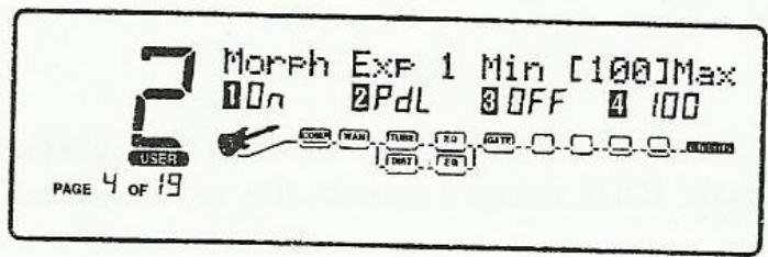 DIGITECH 2120 ARTIST - Morphing/Assignation de volume - 6