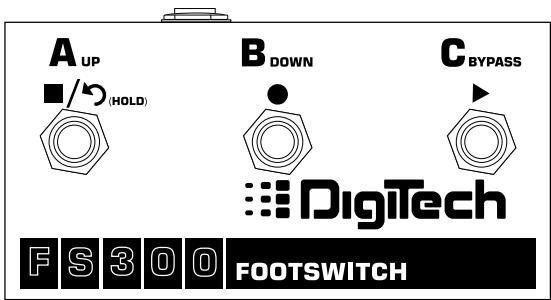 DIGITECH GNX3 - Utilisation du pédalier FS300 en enregistrement - 1