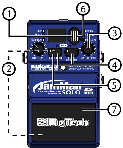 DIGITECH JAMMAN SOLO - Types de rythmes - 1