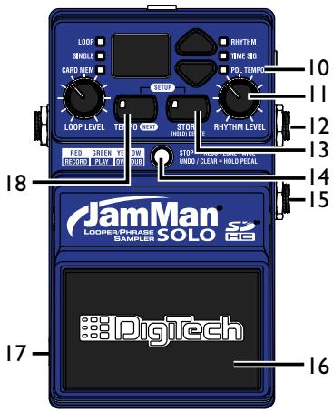 DIGITECH JAMMAN SOLO - Entrée auxiliaire - 1