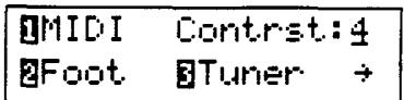 DIGITECH VALVE FX - LISTE De programinies - 1