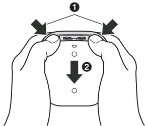 PANASONIC KX-HNS104EX2 - De batterijenplaatsen - 1